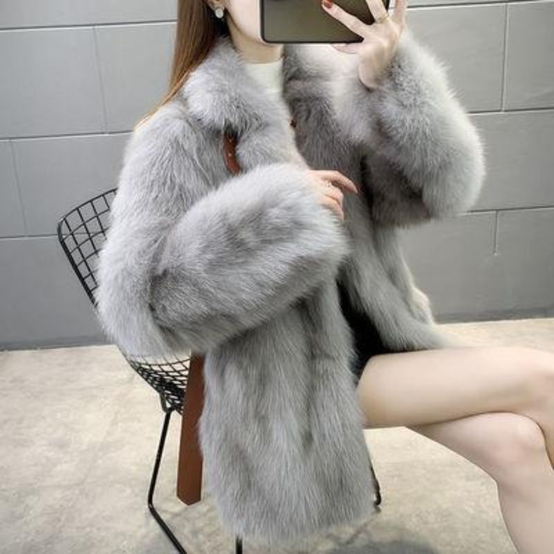 Faux Fur Coat