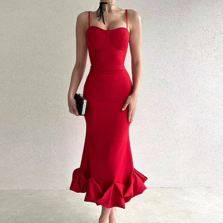 Elegant Bodycon Maxi Dress