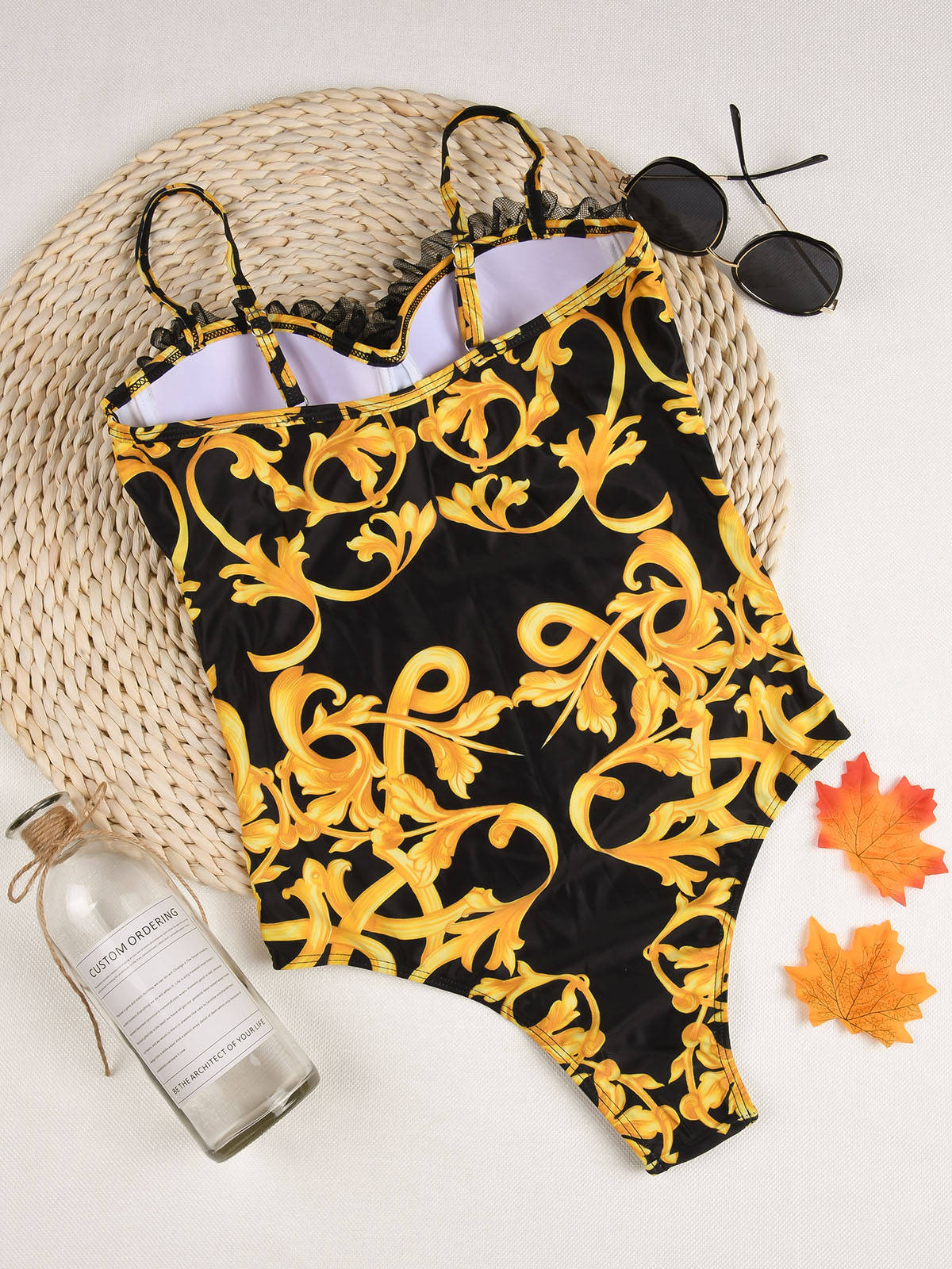 Lace One-piece Swimsuit