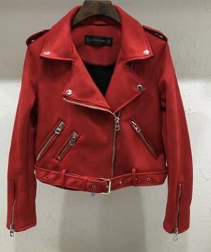 Suede Zipper Jacket