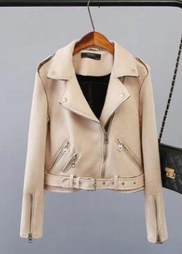 Suede Zipper Jacket