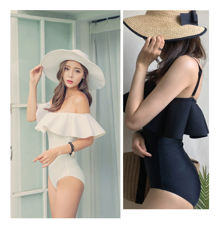 Ruffled One-piece Swimsuit