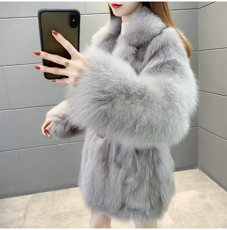 Faux Fur Coat