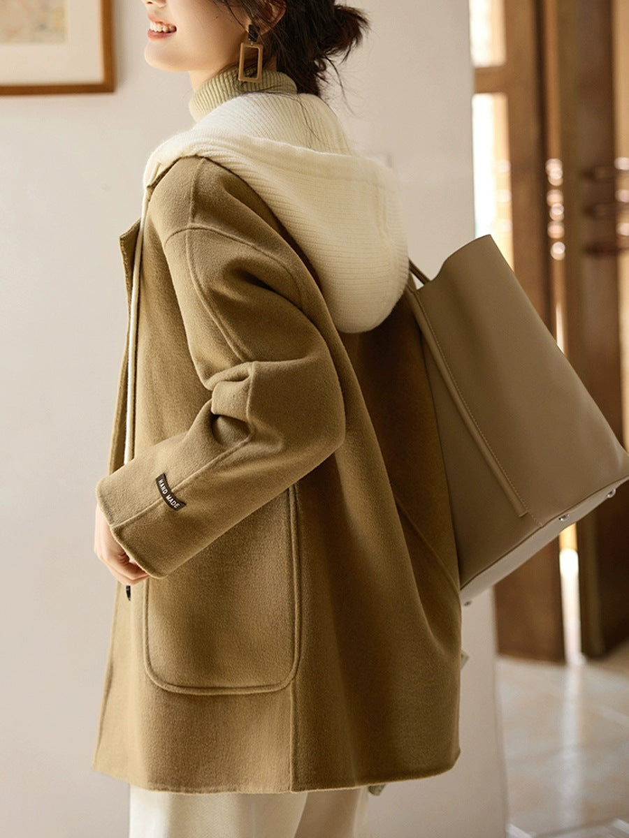 Khaki Wool Coat