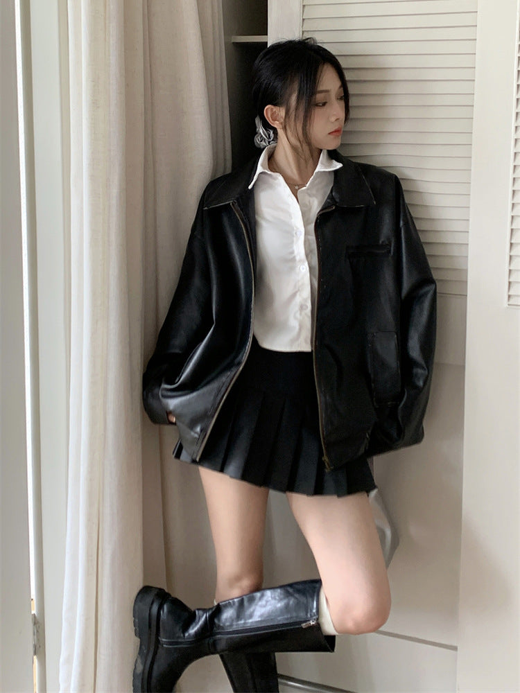 Retro Leather Jacket