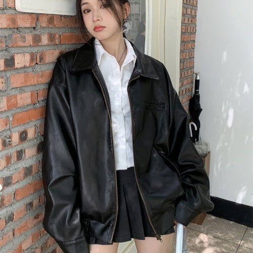 Retro Leather Jacket